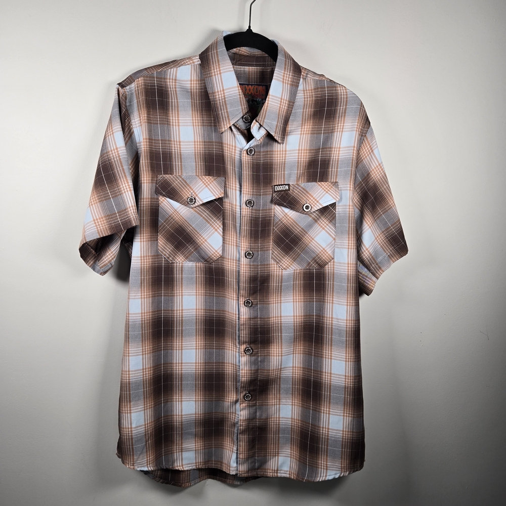 Dixxon Prism Casual Plaid Button-Down Shirt